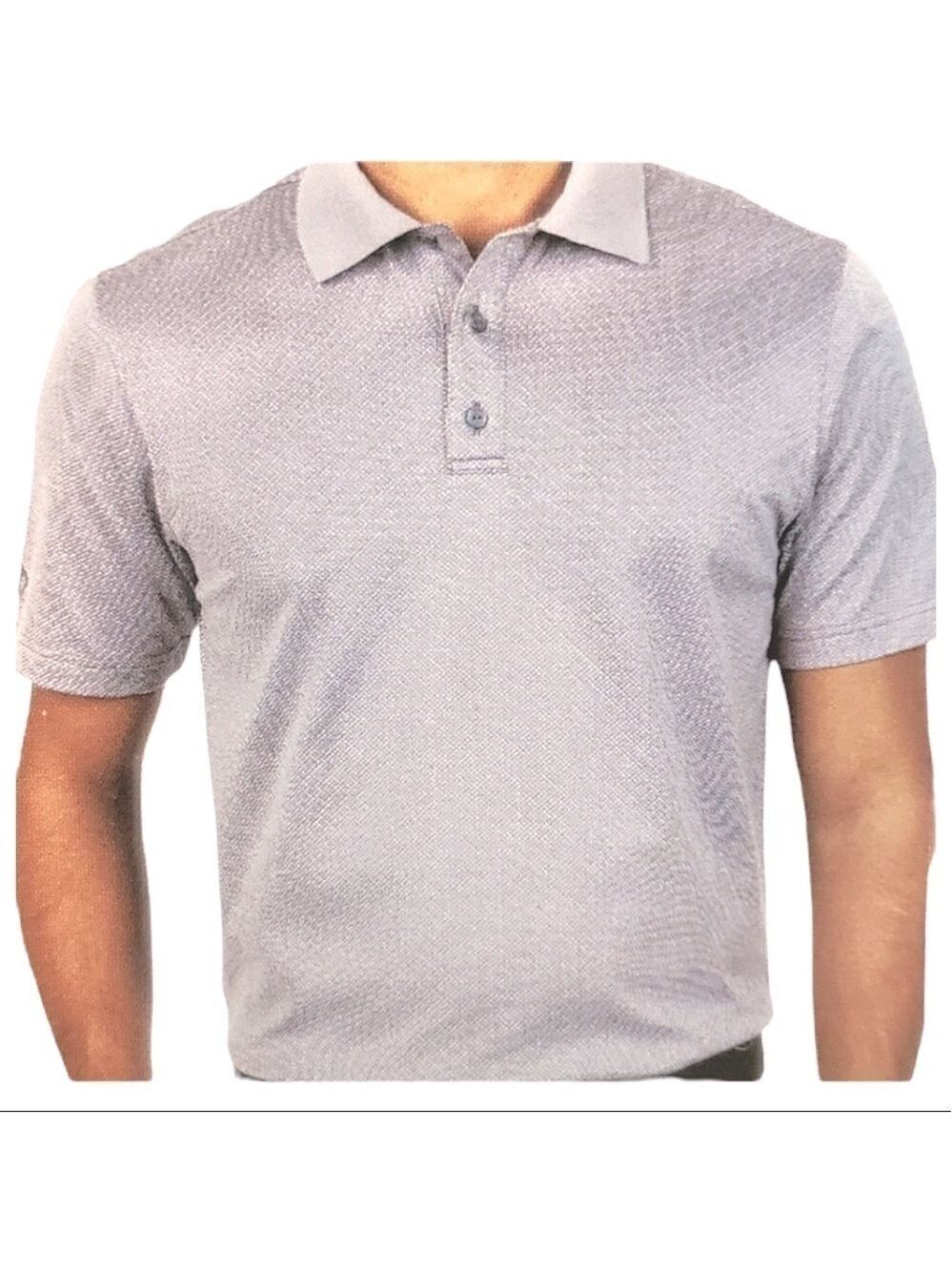 🎈$5 add on| 𝅺 MEN’S Sun-ice Golf Shirt. Light grey small.